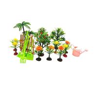 wisoolkic Un Mundo fantástico con Plantas de jardín en Miniatura y Juguetes cognitivos para la decoración de Plantas. Juguetes para la imaginación los niños. cognitivos para decoración, 20 Piezas