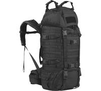 Wisport Mapache Combate Militar Mochila Asalto Mochila Molle Senderismo 45L Negr