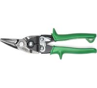Wiss M2R Tijeras de Hojalatero Metálica de 248mm con Engranaje de Palanca, Corte Derecho y Recto - Verde