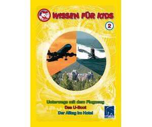 Wissen für Kids 2 - Unterwegs mit dem Flugzeug/Das U-Boot/Der Alltag im Hotel [Alemania] [DVD]