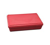 WISSNER® active learning - Caja con tapa apilable rojo - RE-Wood®