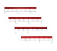 WISSNER aktiv lernen - Cinta de cálculo para la placa, magnética, universalmente gritable, 2 m de largo