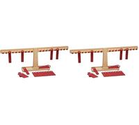 WISSNER® Aktiv lernen - Escala numérica y aritmética - RE-Wood® (Paquete de 2)