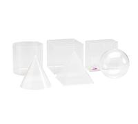 WISSNER® Aktiv lernen - Cuerpos geométricos/Formas para llenar - RE-Plastic®