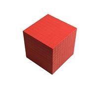 Wissner Gmbh_039589.K00 - Cubo de juguete educativo, color rojo
