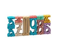 WISSNER Montessori - Juego de iniciación de 11 Piezas con Instrucciones (Idioma español no garantizado), Juguete Educativo para niños, fomenta la comprensión de números y Colores