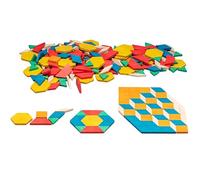 WISSNER Wood Puzzle - Bloques de patrones de juegos de rompecabezas, de Patented Eco-Friendly '- FUN Ejercicios en geometría, simetría y colores