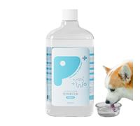 Wisylizv Aditivo para agua para perros, 300 ml, enjuague bucal para gatos sin cepillado, aliento refrescante para perros | para el cuidado dental de cachorros y gatitos en la
