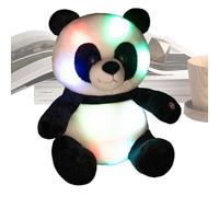 Wisylizv Animal De Panda Iluminado - Panda Juguete De Compañía Para Las Buenas Noches - De Compañía Para El Sueño De Animales - Para Niños Y Niñas Guardería Sofá Cumpleaños Navidad