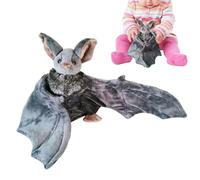Wisylizv Bat Stuffed Animal Plush | Stuffed Animal | Soft Gothic Cute for Display Shelf Collection Kids Adults Dorm Crib Nursery Car Workplace Playing Birthday Centerpiece