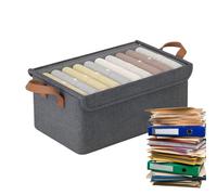 Wisylizv Bed Storage Containers - Clear Top Lid Closet Organizer Container | Storage Bins For Clothes With Handles | For Childrens Room, Dorm, Bedroom, Living Room Cabinets