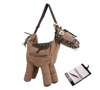 Wisylizv Bolso Mujer - Bolsos Con Forma De Caballo Con Ajustable | Bolso Retro, Para Mujeres, Esposa, Compras Al Aire Libre, Encuentros, Reuniones, Viajes De Placer, Vacaciones, marrón, Fare