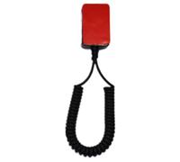 Wisylizv Correa retráctil para teléfono - Magnetic Built in Steel Wire Pull Box | Remote Control Rope for Tablets & Gadgets | Secure Adhesive Display Rack Chain for Retail & Home