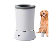 Wisylizv Dog Paw Cleaner - Automatic Pet Paw Washer | Rechargeable Dog Foot Cleaning Machine | Portable Pa Washing Cup for Medium Dogs, Removes Dirt, Dust, And Hair, Quiet, for Eskimo, Labradors, An