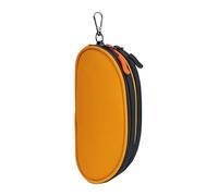 Wisylizv Double Glasses Case | Pocket Soft With Keychain Clip | Eye Glass Case Sunglasses Organizer | For Office Outdoor Travel Camping Sports Fishing Hiking Beach Eyewear