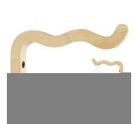 Wisylizv Ganchos de pared de madera - Gancho de planta colgante de madera para uso en interiores en exteriores | Plantas de pared decorativas colgadores de maceta para comedero para linterna CHIME |