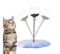 Wisylizv Giocattolo Alimentare Lento per Gatti | Dispenser Di Cibo Interattivo | Giocattolo Staccabile per Gattini, Palla Di Distribuzione Snack, Stimolazione Mentale & Divertimento