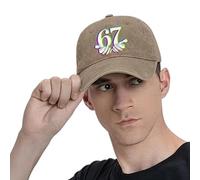 Wisylizv Gorra de béisbol clásica retro ajustable, gorra estampada de béisbol para hombres, mujeres, jóvenes, adolescentes, senderismo, viajes, deportes, pesca, camping, picnic, playa, caqui