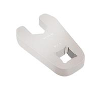 Wisylizv Hydraulic Brake Line Wrench - Stainless Steel Crowfoot Wrench | Heavy Duty 1/4 Drive Disc Brake Cable Wrenches For & Road Bikes | Durable Torque-Ready Cycling Tool