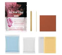 Wisylizv Kit de fundición de manos - Kit de moldeado a mano | Molde 3D para manos que se sujetan | Juego de pareja de bricolaje en polvo | Idea regalo para aniversario o compromiso