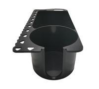 Wisylizv Organizador de Copas de | Organizador de Botellas con Tapa de Goma | CupHolder Tray with Large Capacity for Screwdriver, Fish Bait, Beverage