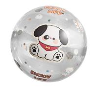 Wisylizv Pelota hinchable de playa, 60 cm, bola transparente inflable, juego acuático de verano para niños adultos, vacaciones en el mar, piscina, fiesta al aire libre