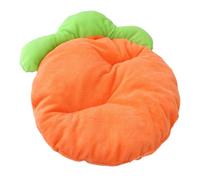 Wisylizv Pet Cushion - Breathable All Season Beddings | Carrot Shaped Dog Mat Indoor | For Sofa Floor Kennel Travel Backyard Balcony RV Shelter