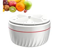 Wisylizv Portable Vegetable Washer - High Precision Food Hygiene Station | Industrial Grade ABS Two Way Rotation Cleaner | Compact Fruit and Vegetable For Home, Travel Meal Prep
