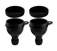 Wisylizv Powder Funnel - Leak-Proof Reusable Dispenser | 2-Piece Water Bottle Funnel For Powder | 2 Pack Portable Protein PowderStorage Case, Mini Supplement Keychain Container For Gym