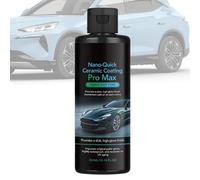Wisylizv Revestimiento cerámico, 300 ml Nano repelente al agua, renovador de plásticos, Nano revestimiento cerámico - Protección de pintura, cuidado exterior, detalle, faros, parabrisas, plásticos,