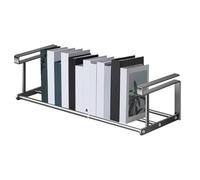 Wisylizv Support Rangement Lavabo - Acier Sous Armoire Réglable | ÉTagère Télescopique Antidérapante 30-50cm | Organisateur De Salle De Bain Cuisine Armoire Dressing Cellier, Gain D'espace Pratique