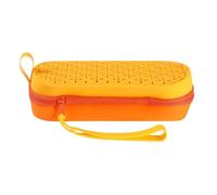 Wisylizv Swim Brillenetui - Swim Brillenetui Hardcase | Schwimmbrillen Etui | Silikon Schwimmbrillen Mit Hakenclip | Schutzhülle Reißverschluss | Tragbares Brillenetui Für Tauchen, Schwimmbad Und Ski