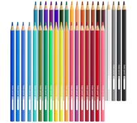 WISYOK Lápices de Color 36 Unidades, Lapices Colores Preafilados, Lapices de Colores Hexagonal, Lápices de Dibujo Profesional para Adultos Niños y Artistas