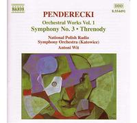 Wit,Antoni - Penderecki : Symphonie n° 3 - Thrène - Fluorescences - De Natura Sonoris (Oeuvres pour orchestre Vol.1)