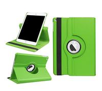 WiTa-Store Carcasa para Apple iPad 2017 9.7 Pulgadas giratoria austellbares Cover BookStyle Case móvil Verde Verde