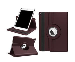 WiTa-Store Carcasa para Apple iPad Pro 2017 10.5 Pulgadas 360 Grados giratoria aufstellbares Cover con función Wake & Sleep + Gratis Stylus Touch Pen marrón marrón