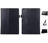 WiTa-Store Funda Caso para Lenovo Tab 2 A10-70F 10.1 Pulgadas Smart Cover Slim Case Stand Flip (Negro) Nuevo