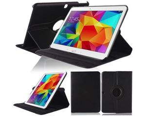 WiTa-Store Funda Caso para Samsung Galaxy Tab 4 10.1 Pulgadas SM-T530 T531 T533 T535 Smart Cover Slim Caso Case Stand Flip Screen Protector (Negro) Nuevo