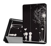WiTa-Store Protección Caja para Amazon Fire HD8 (2016/2017/2018) 8.0 Pulgadas Smart Slim Case Book Cover Stand Flip HD 8 Nuevo