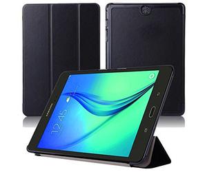 WiTa-Store Smart Cover para Samsung Galaxy Tab A SM-T550 T551 T555 9.7 Pulgadas Case Stand Slim Flip (Negro) Nuevo