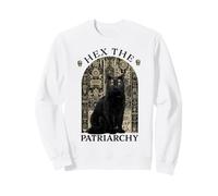 Witch Black Cat Hex The Patriarchy Sudadera
