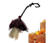 Witch Broom Dark Dress Up Party Supplies Cosplay Props