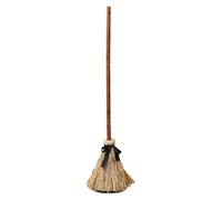 Witch Broom, Moving Broom, Halloween Prop, Animated Spooky Decor, Lightweight Frame, Sound-Activated Movement, Indoor Outdoor Party Use, Porch Event Decoration, 43.5 Inches