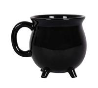 Witch Coffee Mug - Halloween Ceramic Witch Cauldron | Cauldron Coffee Mug | Gothic Drinkware Desk Decor For Women Men Hot Ice Drinks Juice Tea Cappuccino Living Room Kitchen Halloween Celebrations