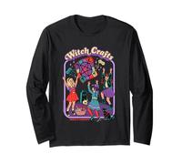 Witch Crafts Sarcastic Retro Vintage Funny Adult Humor Manga Larga