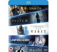 Witch/Crimson Peak/Maggie/The Visit/Unfriended [Edizione: Regno Unito] [Reino Unido] [Blu-ray]