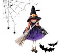 Witch Doll | Hangable Witch Doll Ornament | Scary Collectible Figurine