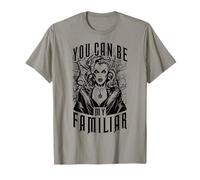 Witch Familiar Halloween Brujería wiccana Arte Pop gótico Camiseta