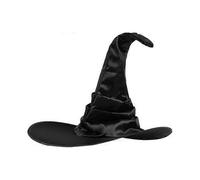 Witch Hat, Black Witches Hat for Women Halloween Hat Kids Adult Witches Hats Fancy Dress Costume for Kids Halloween