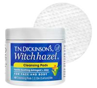 Witch Hazel Cleansing Pads de TN Dickinson, 60 Pads - Dickinson marcas